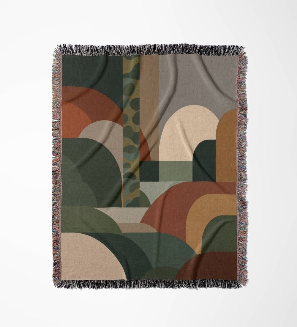 Canyon Mist Woven Blanket