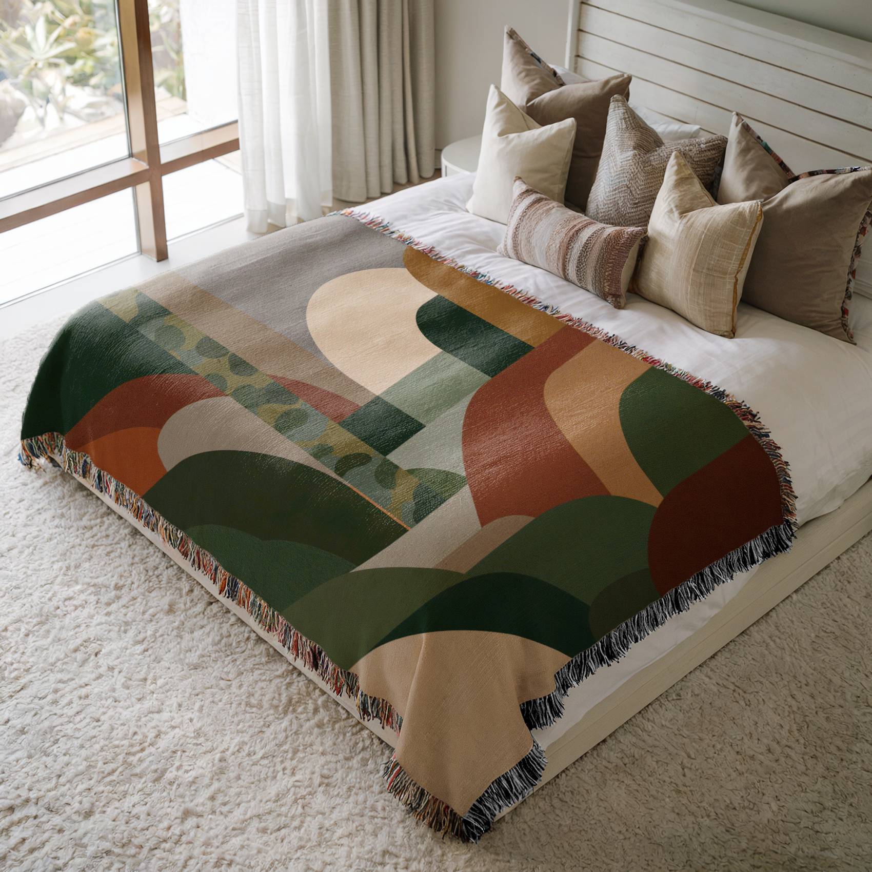 Canyon Mist Woven Blanket