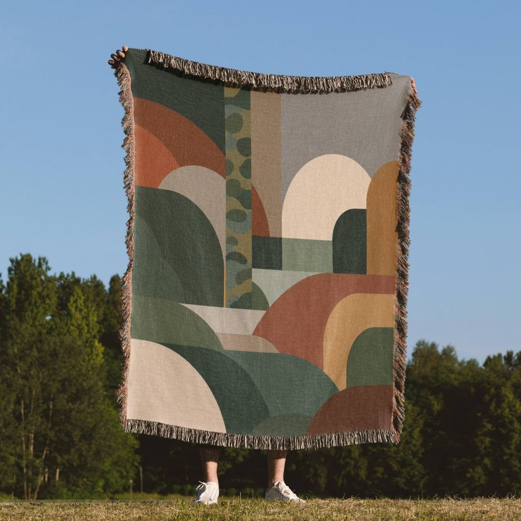 Canyon Mist Woven Blanket