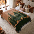 Amber Pine Hill Woven Blanket