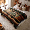 Autumn Woodland Woven Blanket