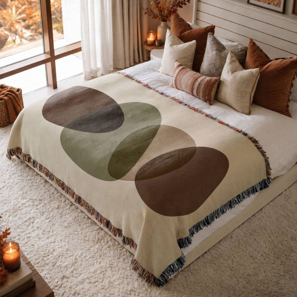 Cairn Stack Woven Blanket