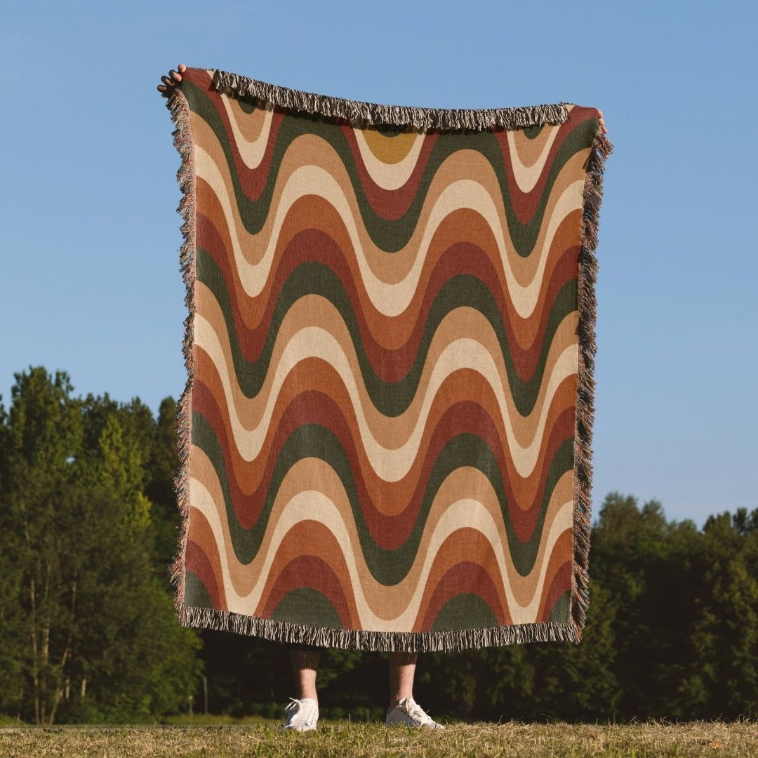 Groove Harvest Woven Blanket