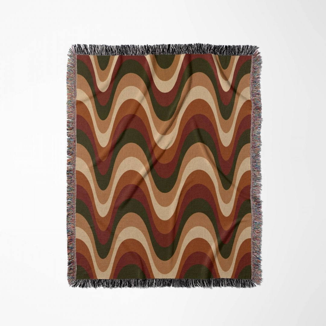 Groove Harvest Woven Blanket