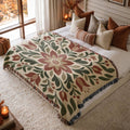 Harvest Blossom Woven Blanket