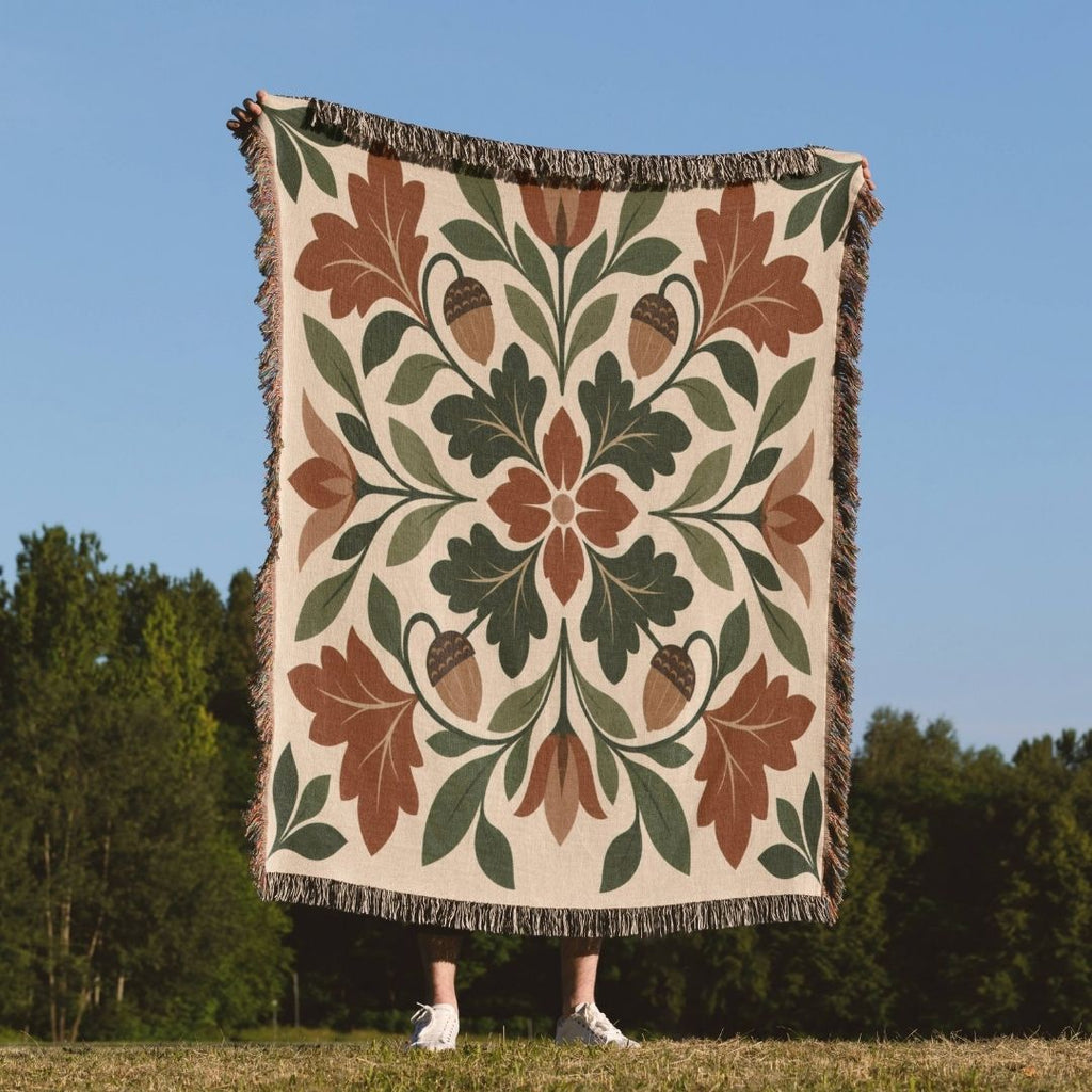 Harvest Heritage Woven Blanket