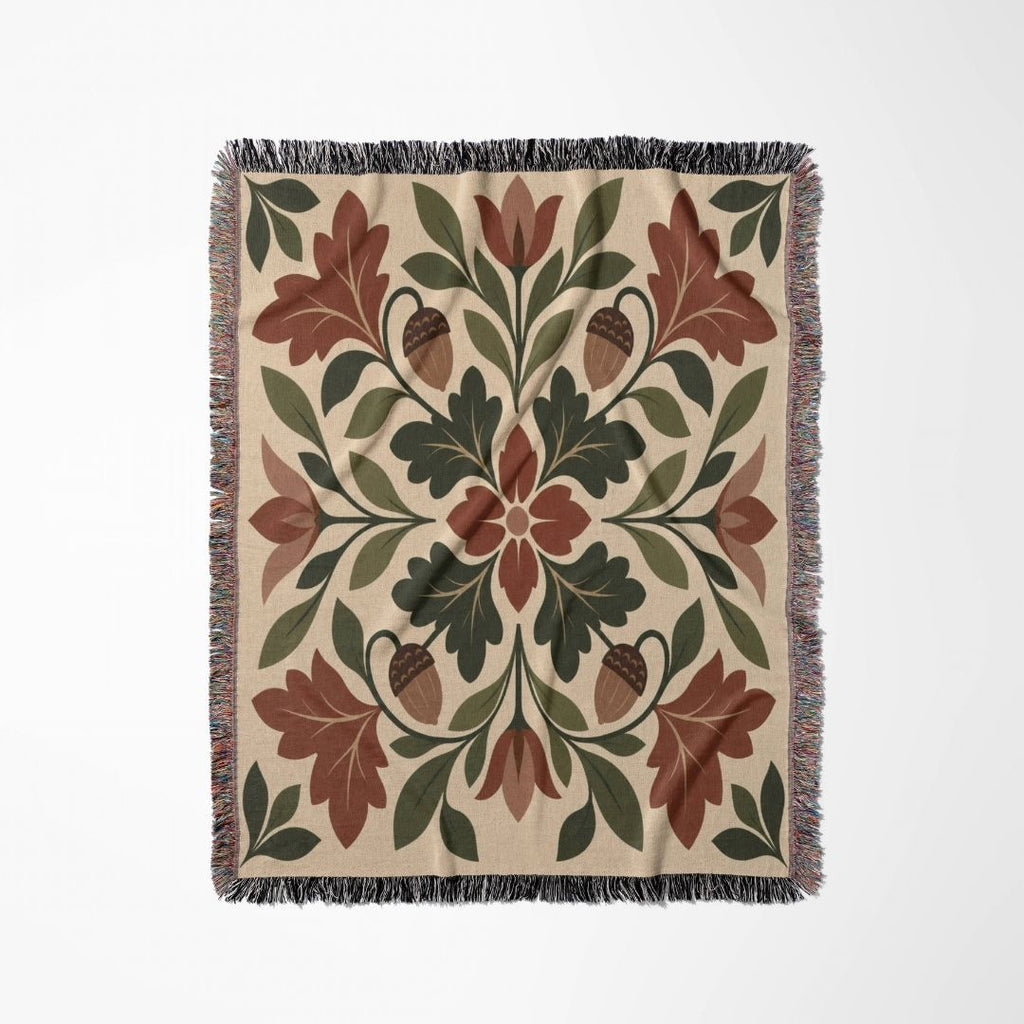 Harvest Heritage Woven Blanket