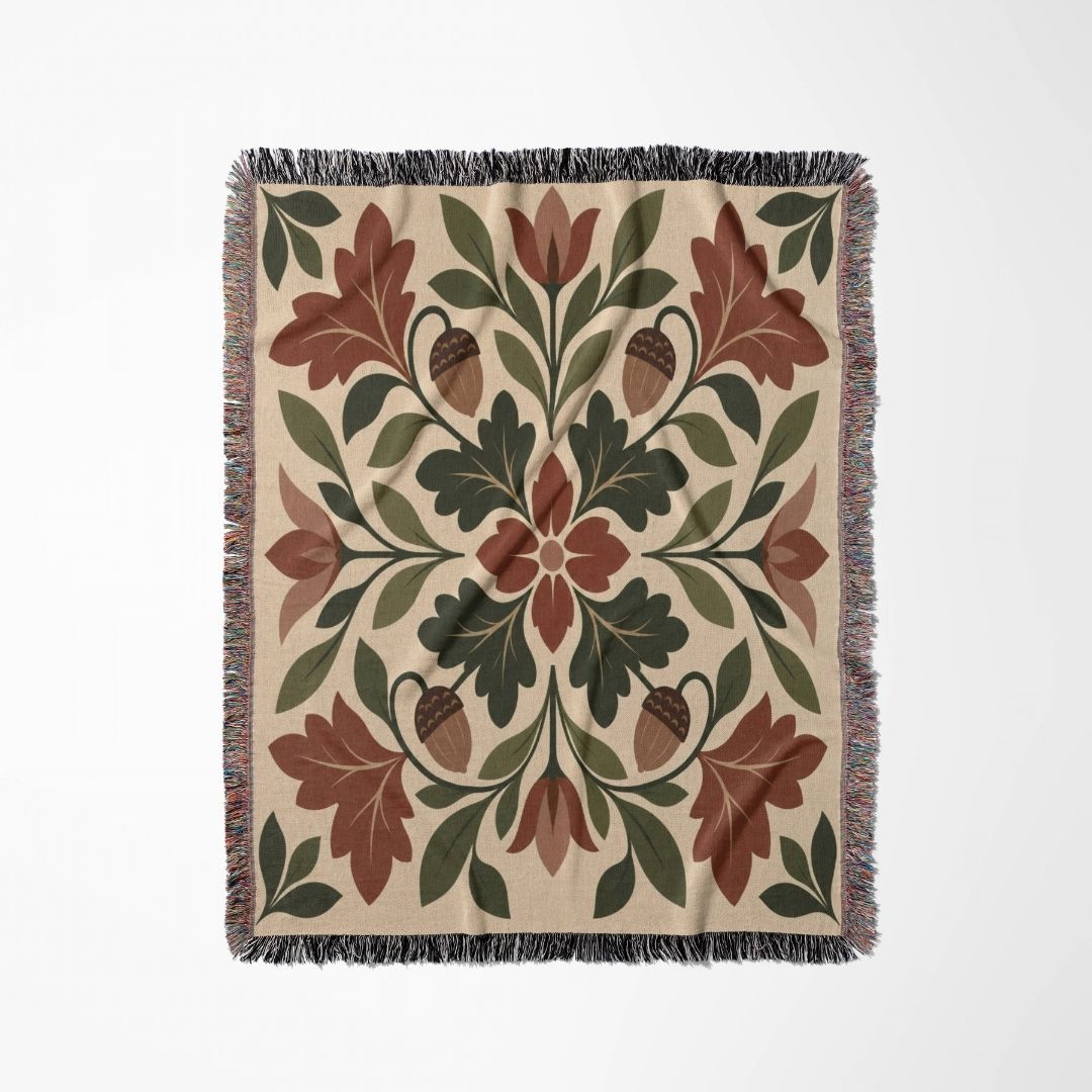 Harvest Heritage Woven Blanket