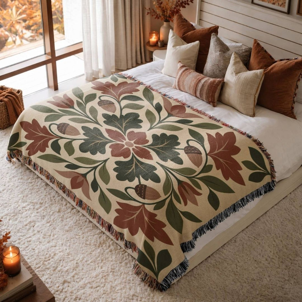 Harvest Heritage Woven Blanket