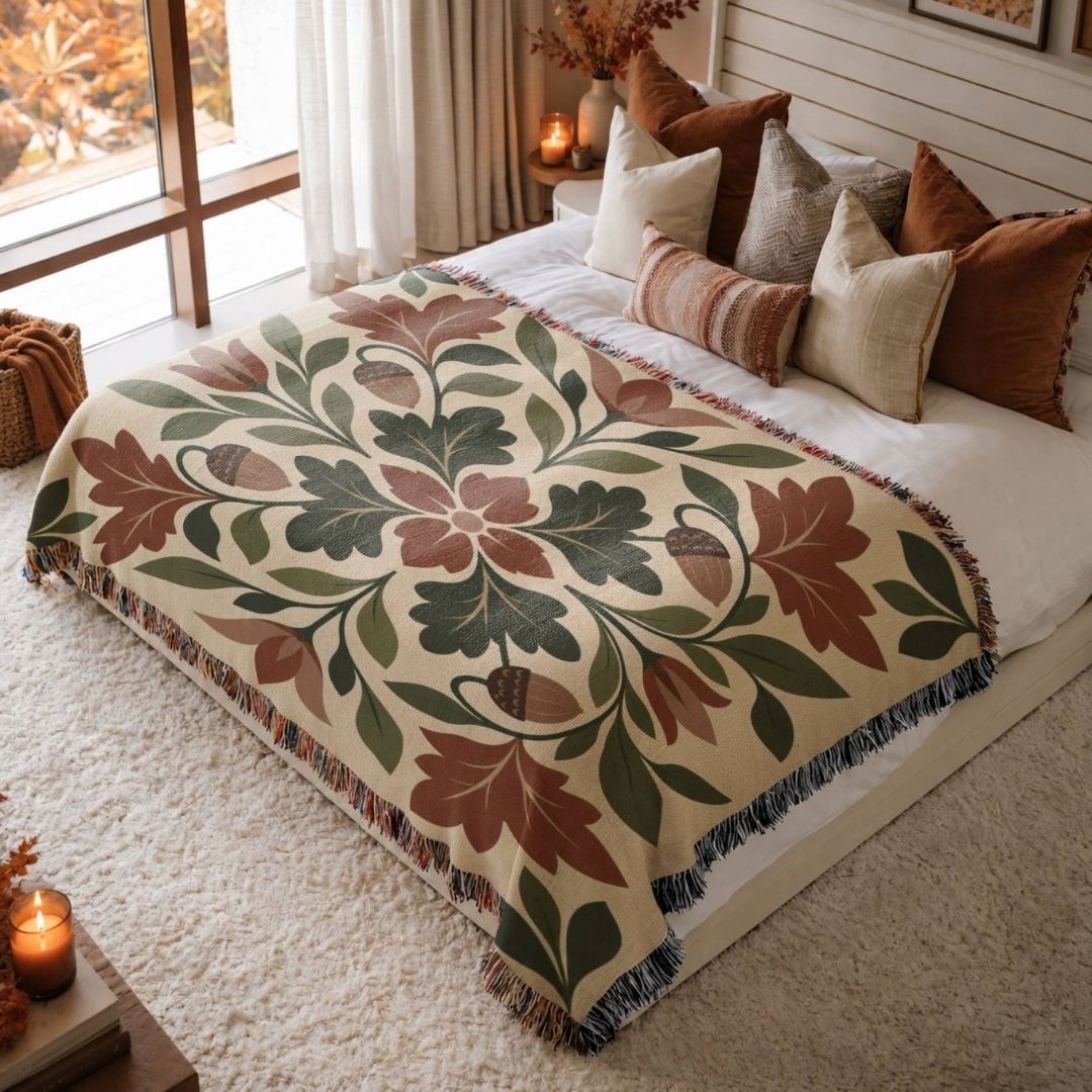 Harvest Heritage Woven Blanket