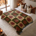 Maple Checker Woven Blanket