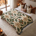 Meadow Folk Woven Blanket