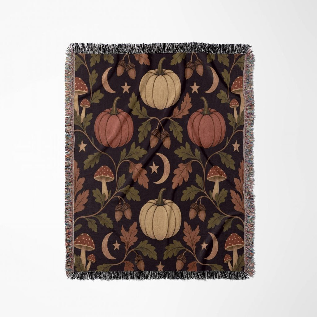 Midnight Harvest Woven Blanket