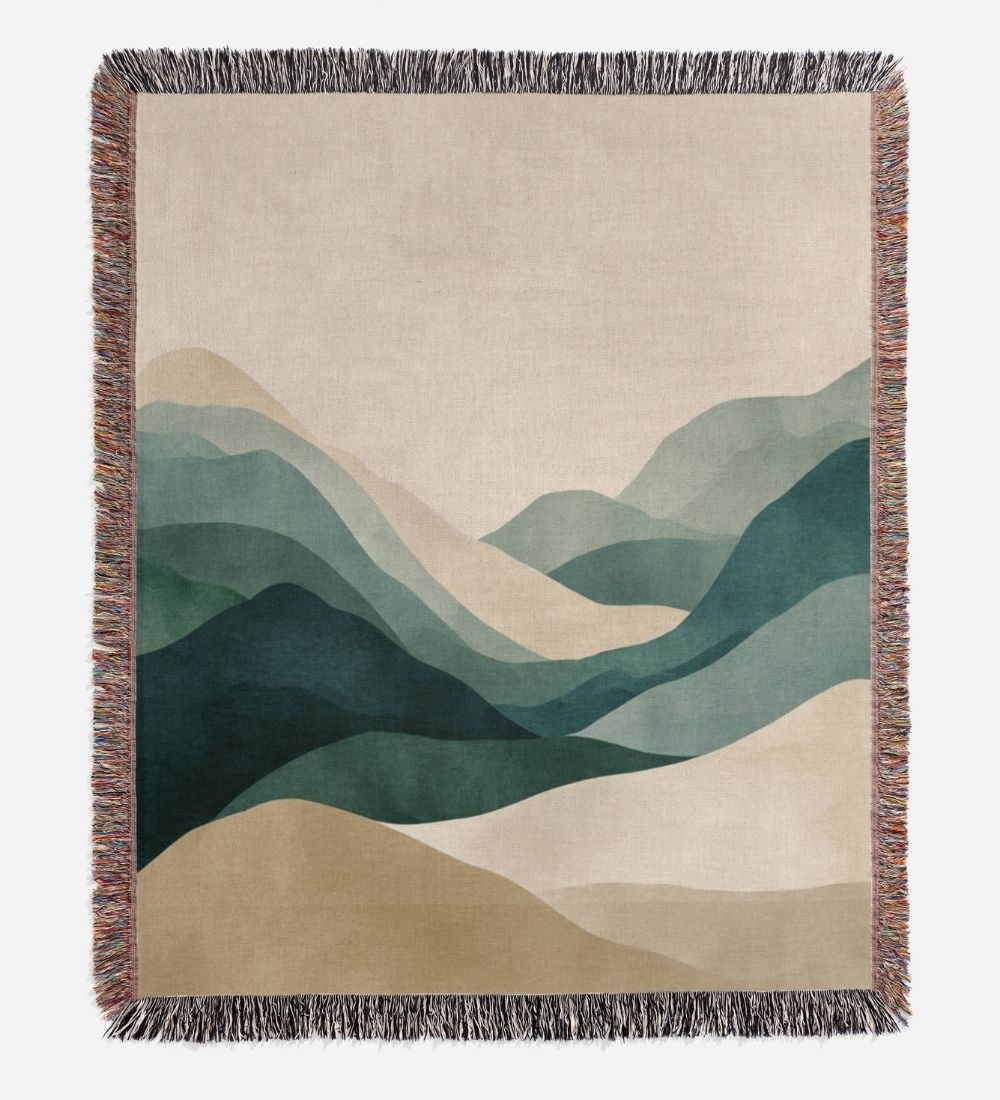 Nordic Valley Woven Blanket
