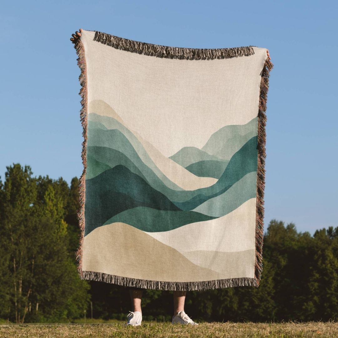 Nordic Valley Woven Blanket
