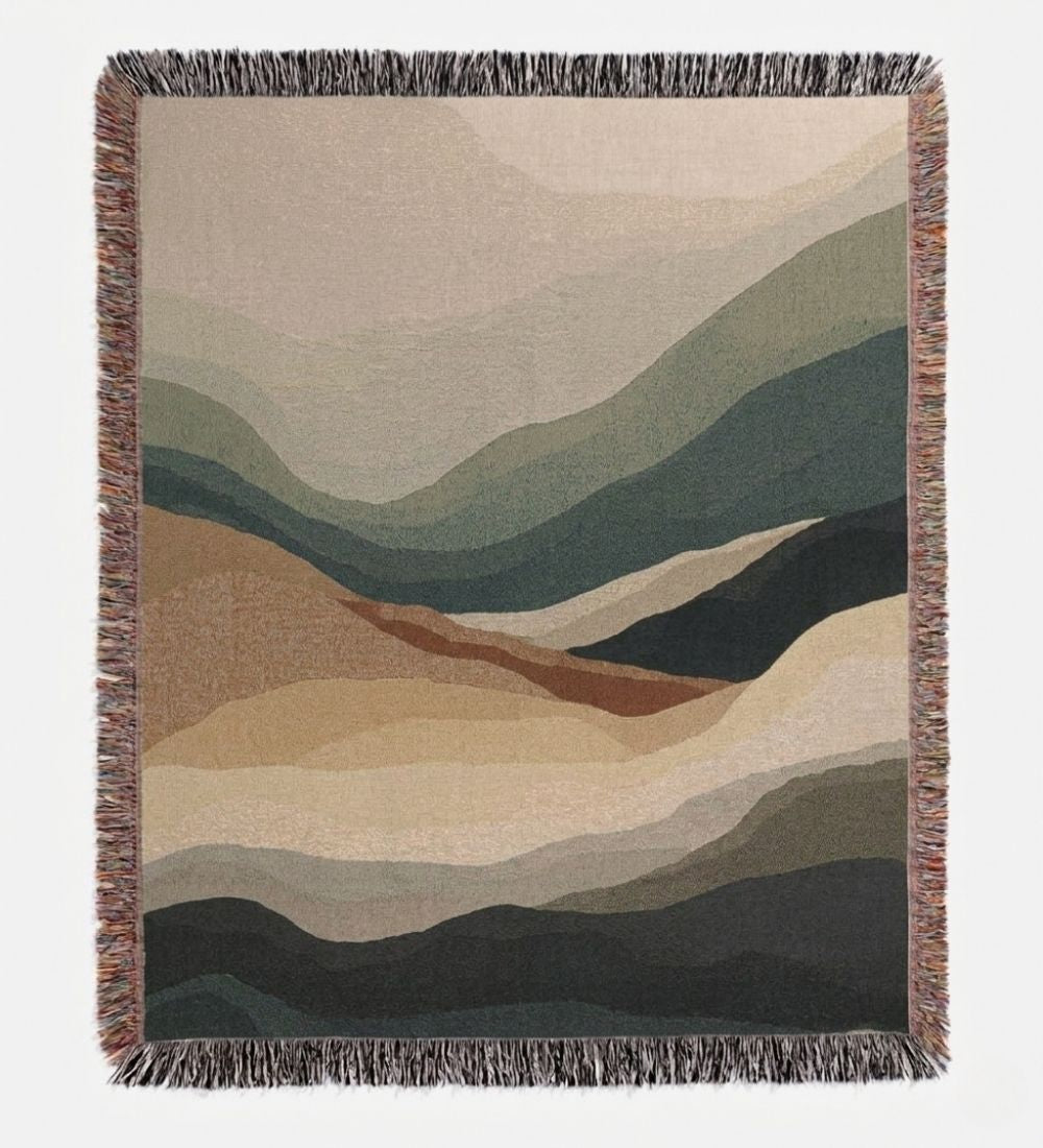 Silent Valley Woven Blanket
