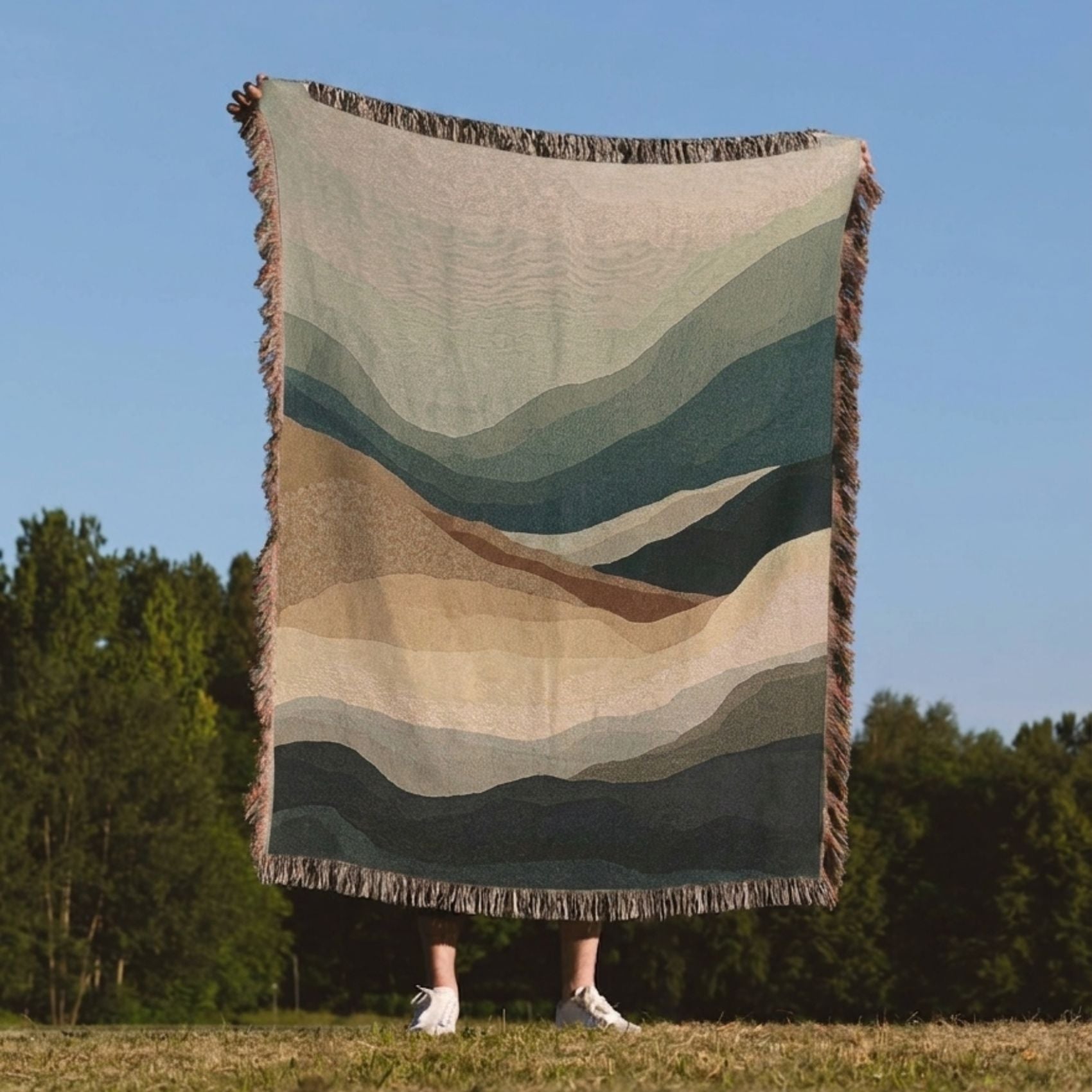 Silent Valley Woven Blanket