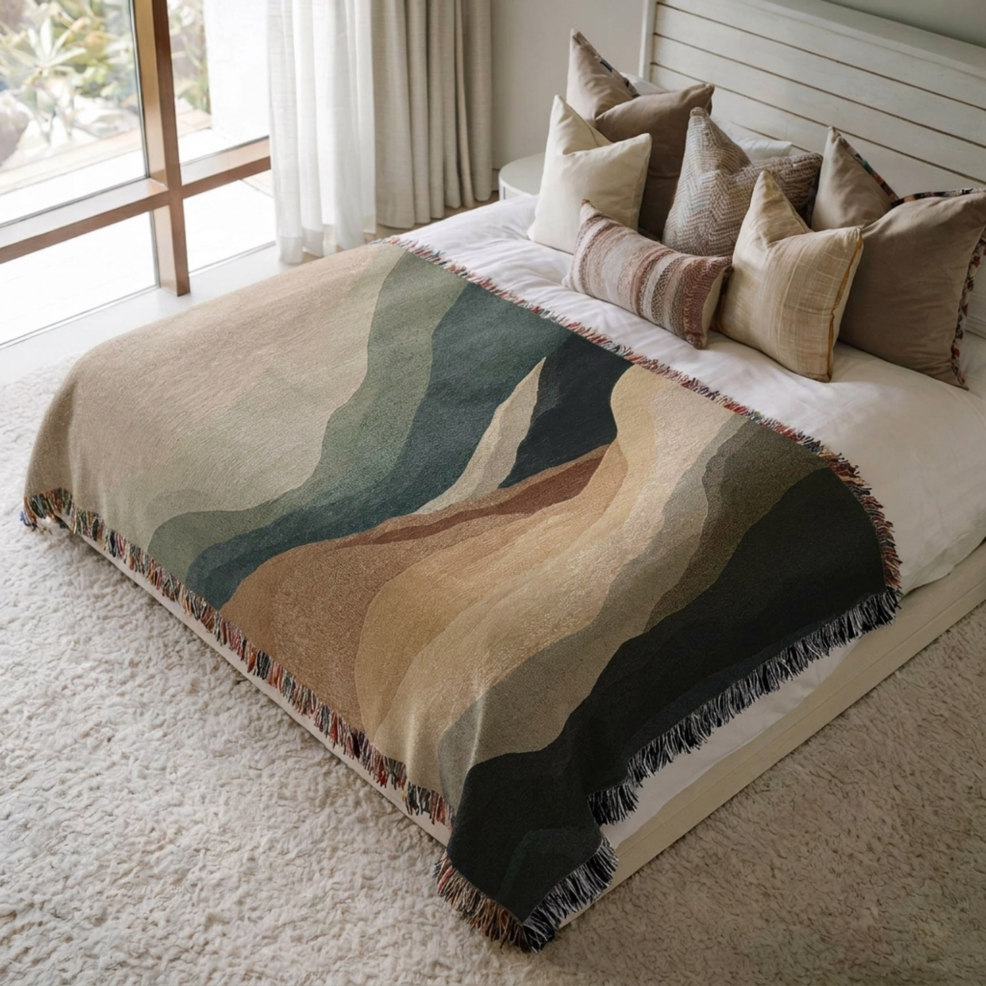 Silent Valley Woven Blanket