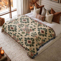 Nordic Berry Garden Woven Blanket