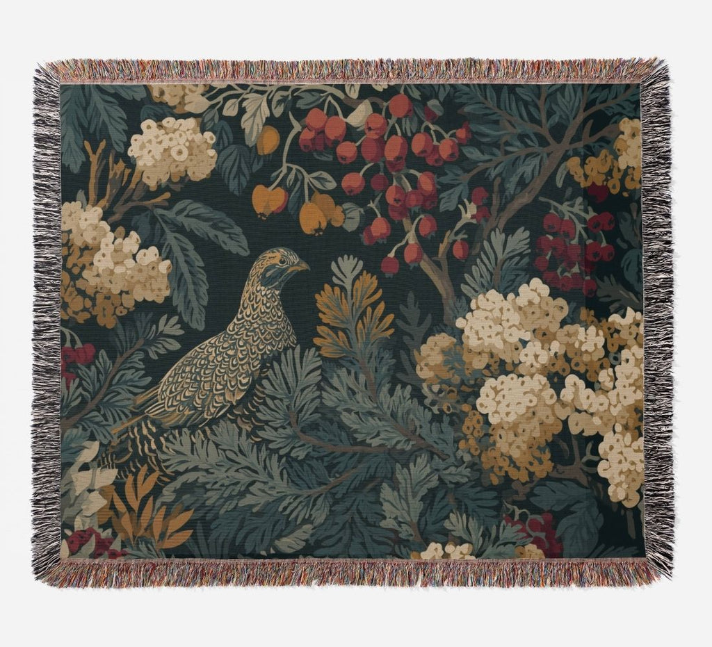 Forest Haven Woven Blanket