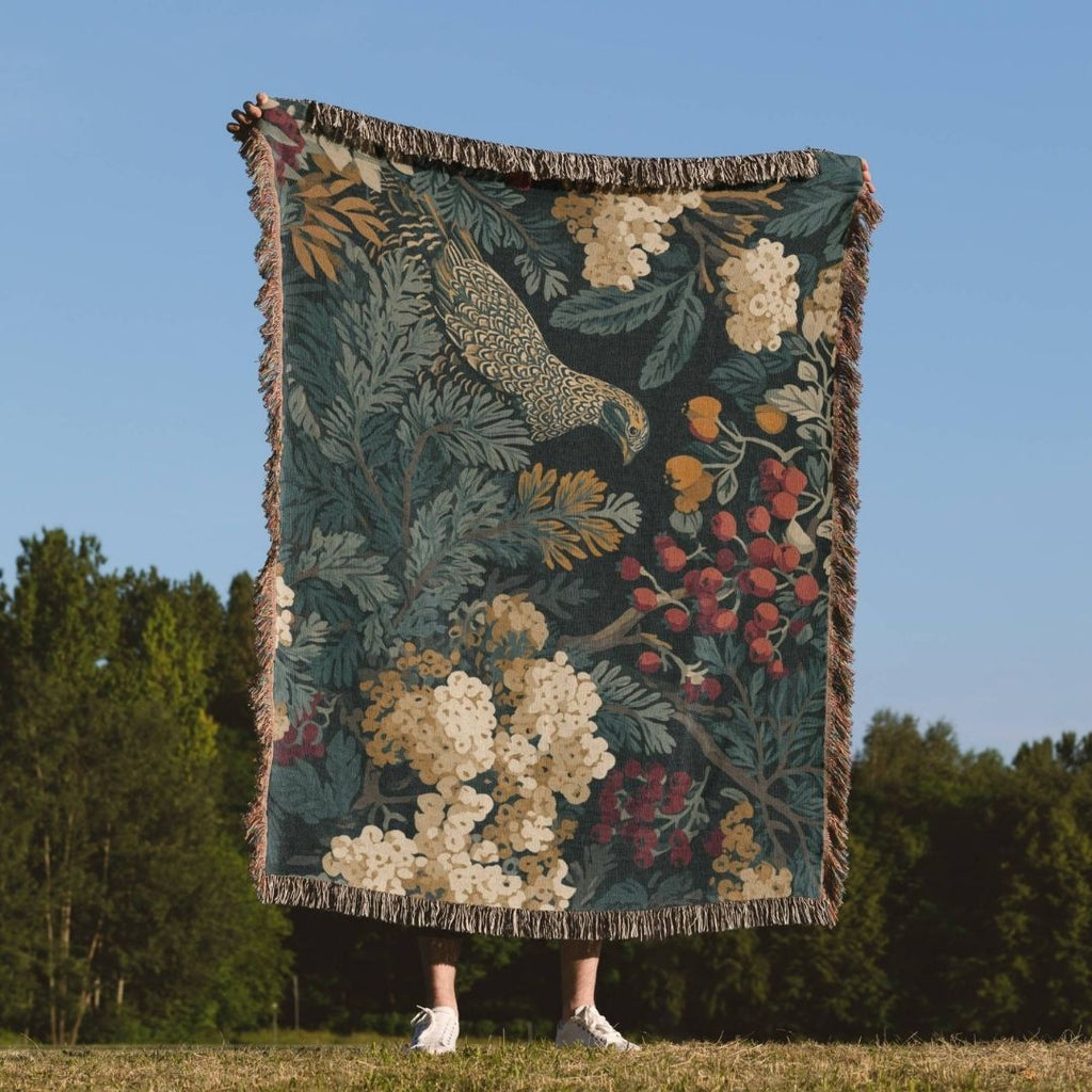 Forest Haven Woven Blanket