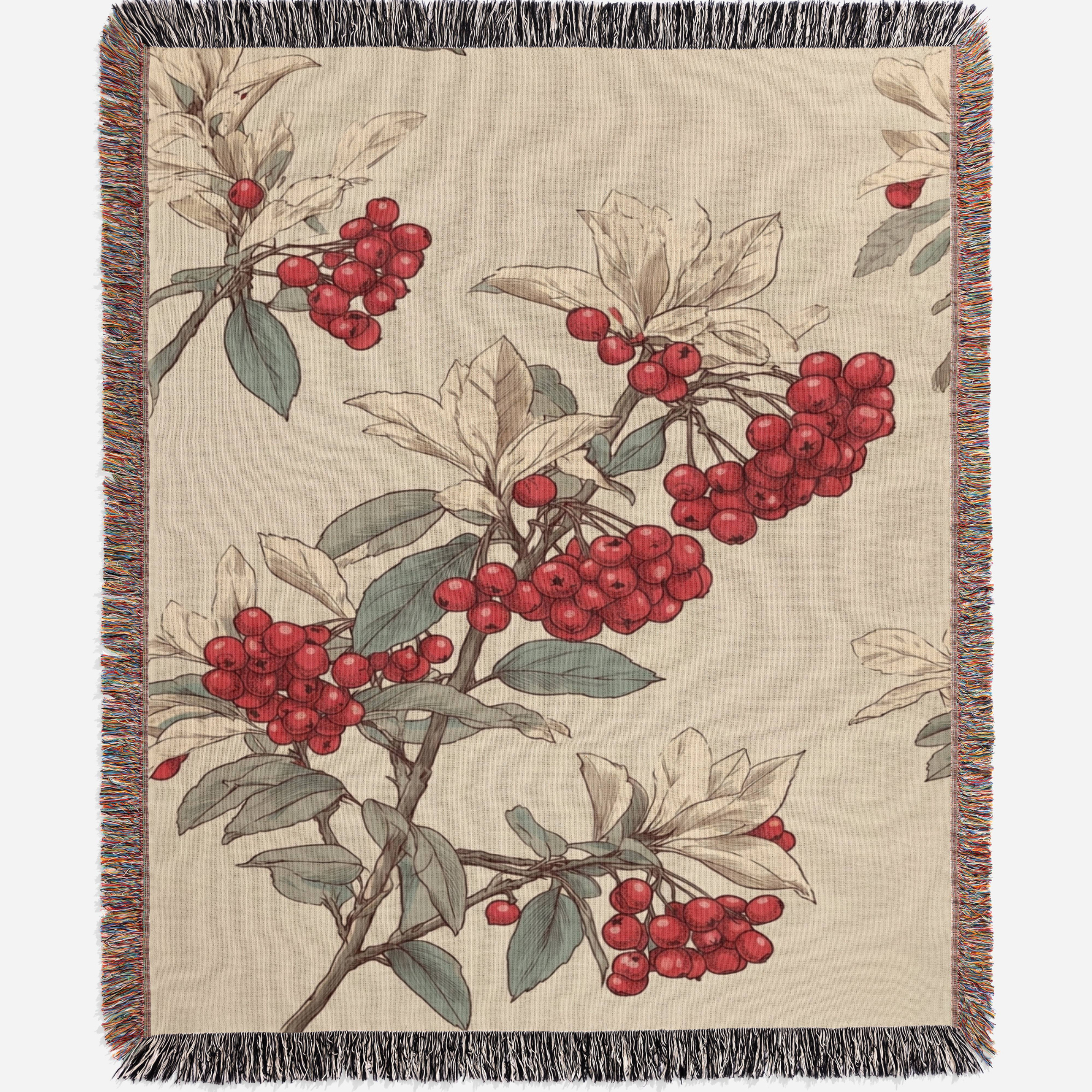 Rowanberry Woven Blanket