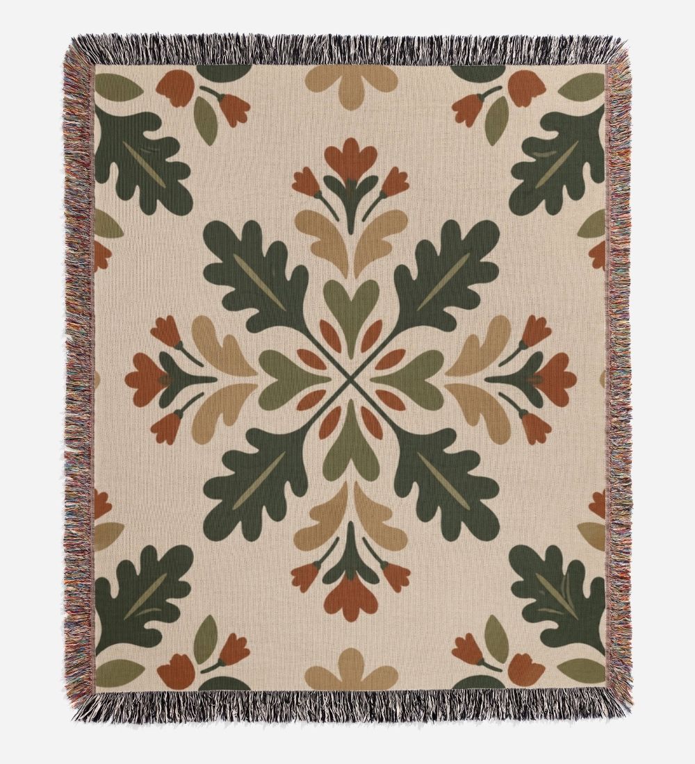 Autumn Ridge Woven Blanket