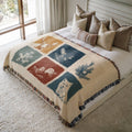 Nordic Wildlife Woven Blanket