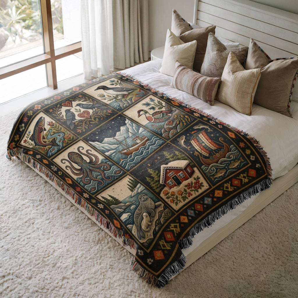 Nordic Tales Woven Blanket