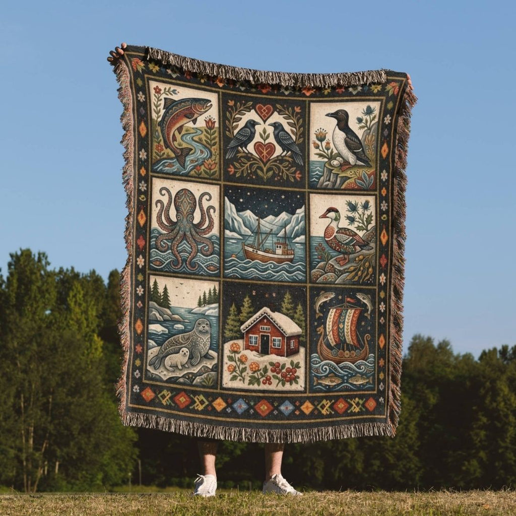 Nordic Tales Woven Blanket