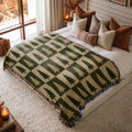 Pine Checker Woven Blanket