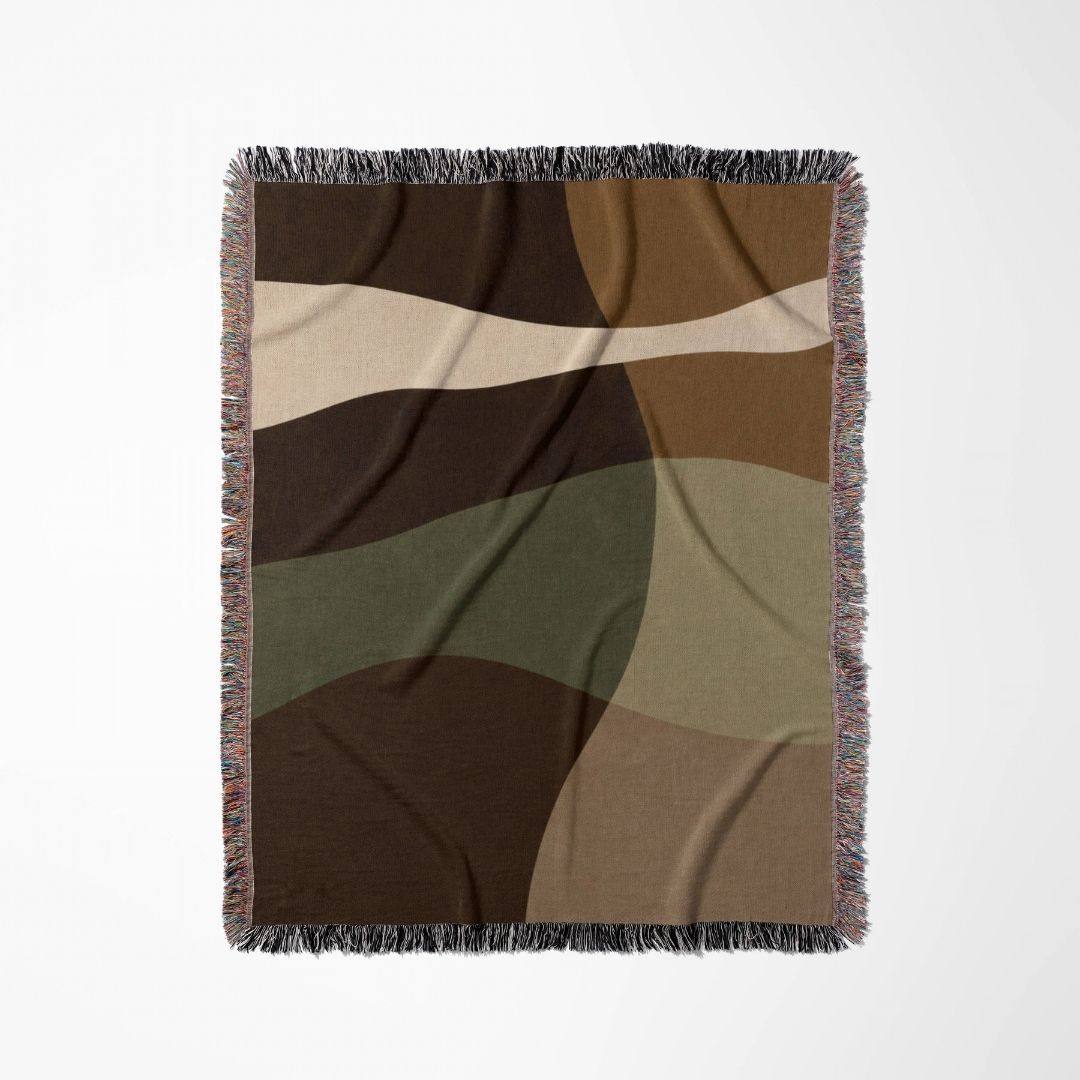 Ridgeline Drift Woven Blanket