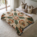 Forest Medallion Woven Blanket