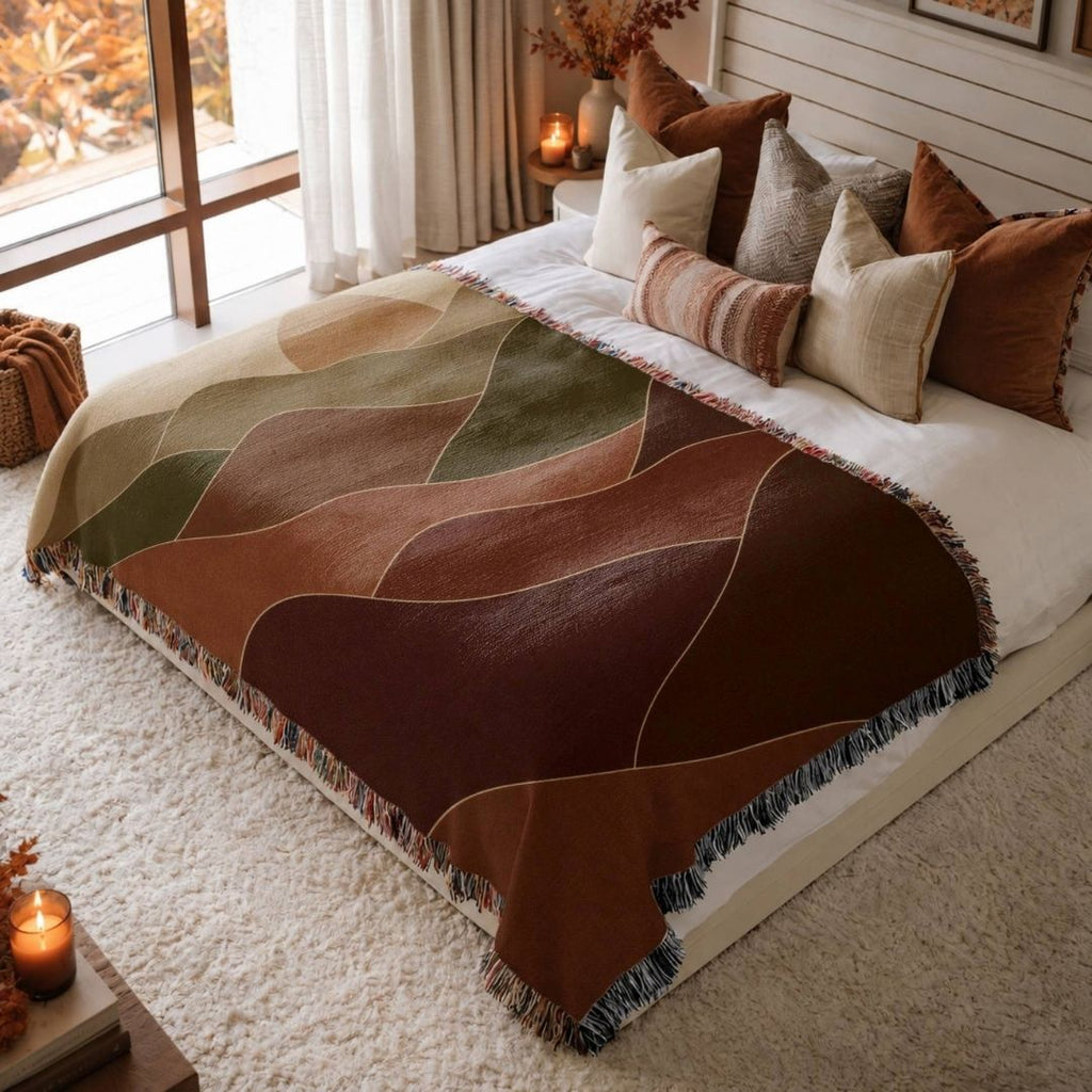 Sunset Ridge Woven Blanket
