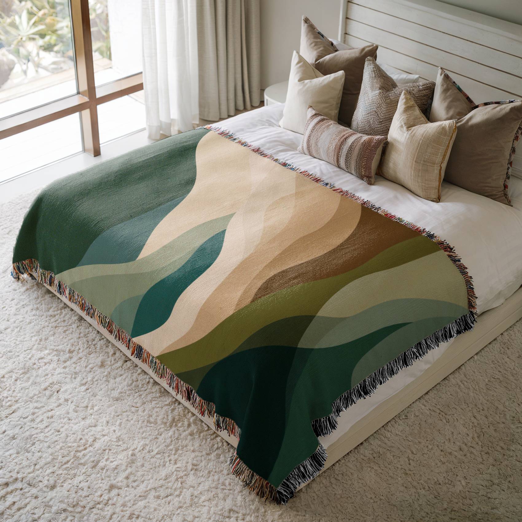 Forest Flow Woven Blanket