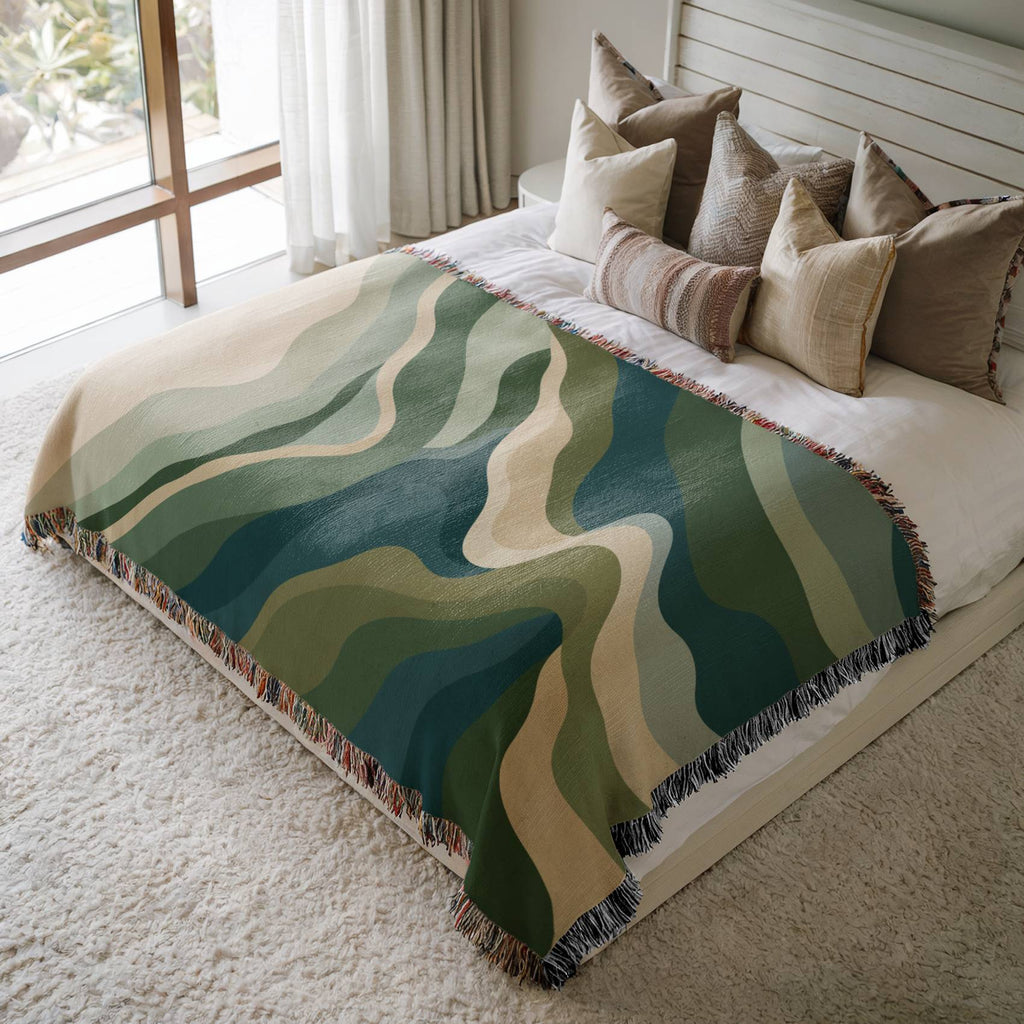 Meadow River Woven Blanket