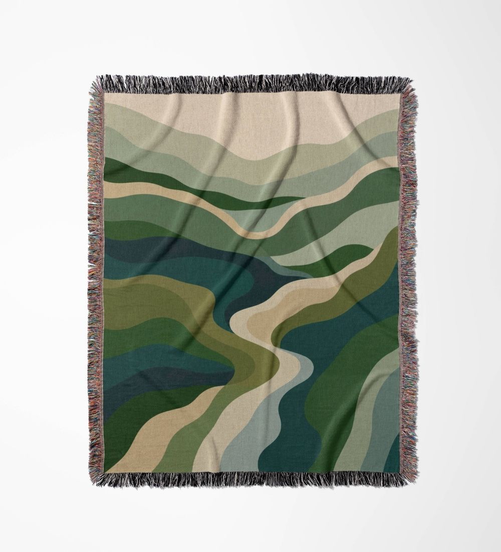 Meadow River Woven Blanket