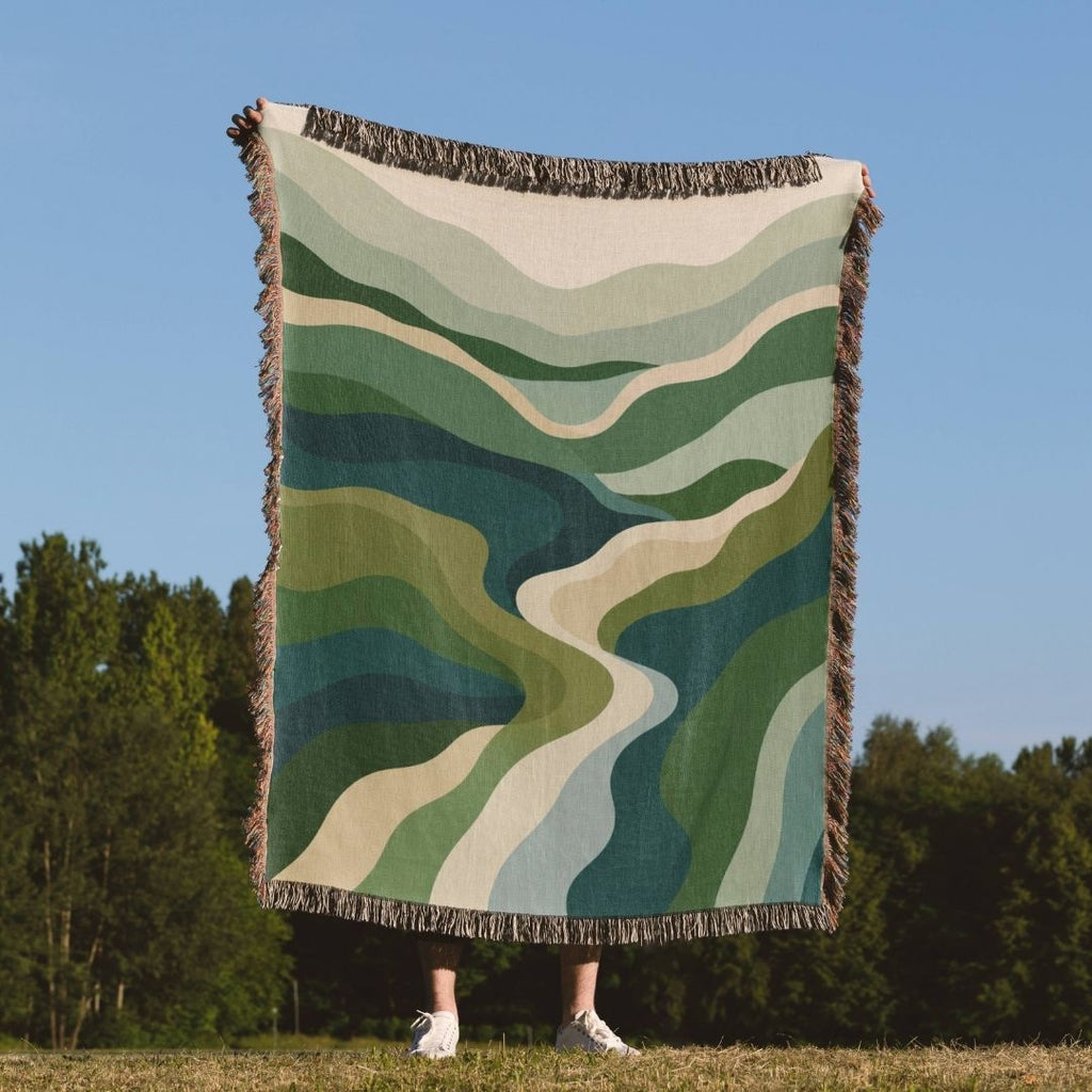 Meadow River Woven Blanket