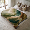 Nordic Storm Ridge Woven Blanket